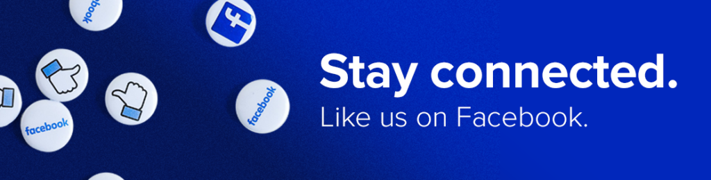 Stay Connected: Like us on Facebook